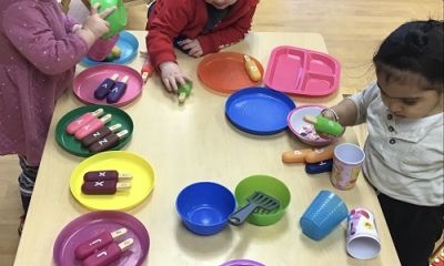 Pretend Play in the Toddler Room