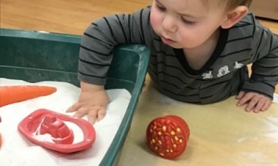 What is in the sand?