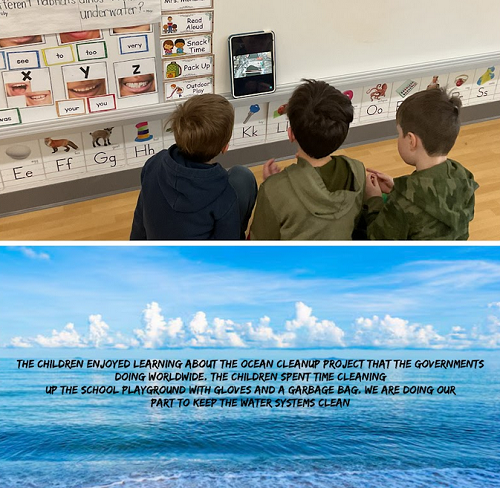 learning about ocean litter