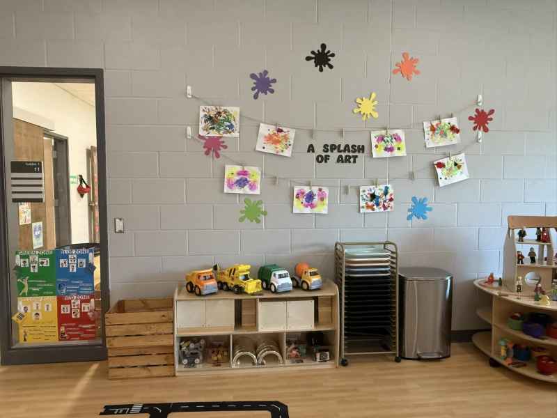 Classroom at rising oaks st.Patrick