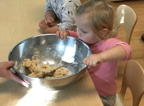 Making playdough